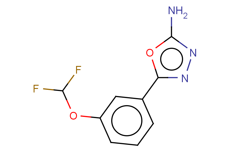 5-[3-(difluoromethoxy)phenyl]-1,3,4-oxadiazol-2-amine