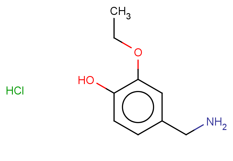 4-(aminomethyl)-2-ethoxyphenol hydrochloride