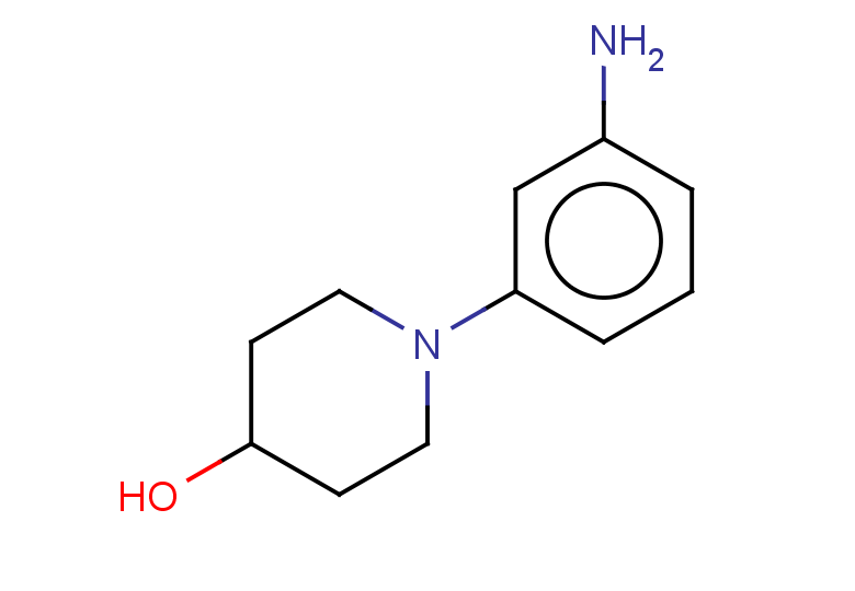 1-(3-aminophenyl)piperidin-4-ol