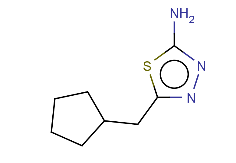 5-(cyclopentylmethyl)-1,3,4-thiadiazol-2-amine