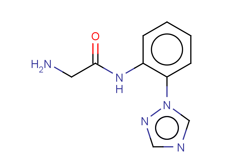2-amino-N-[2-(1H-1,2,4-triazol-1-yl)phenyl]acetamide