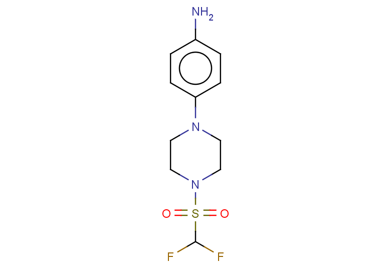 4-(4-difluoromethanesulfonylpiperazin-1-yl)aniline