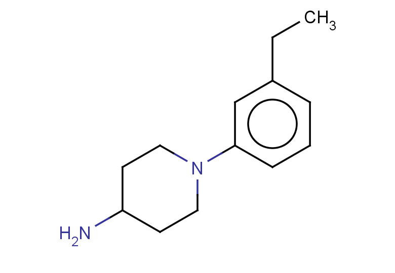 1-(3-ethylphenyl)piperidin-4-amine