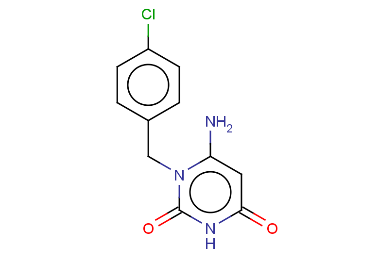 6-amino-1-[(4-chlorophenyl)methyl]-1,2,3,4-tetrahydropyrimidine-2,4-dione