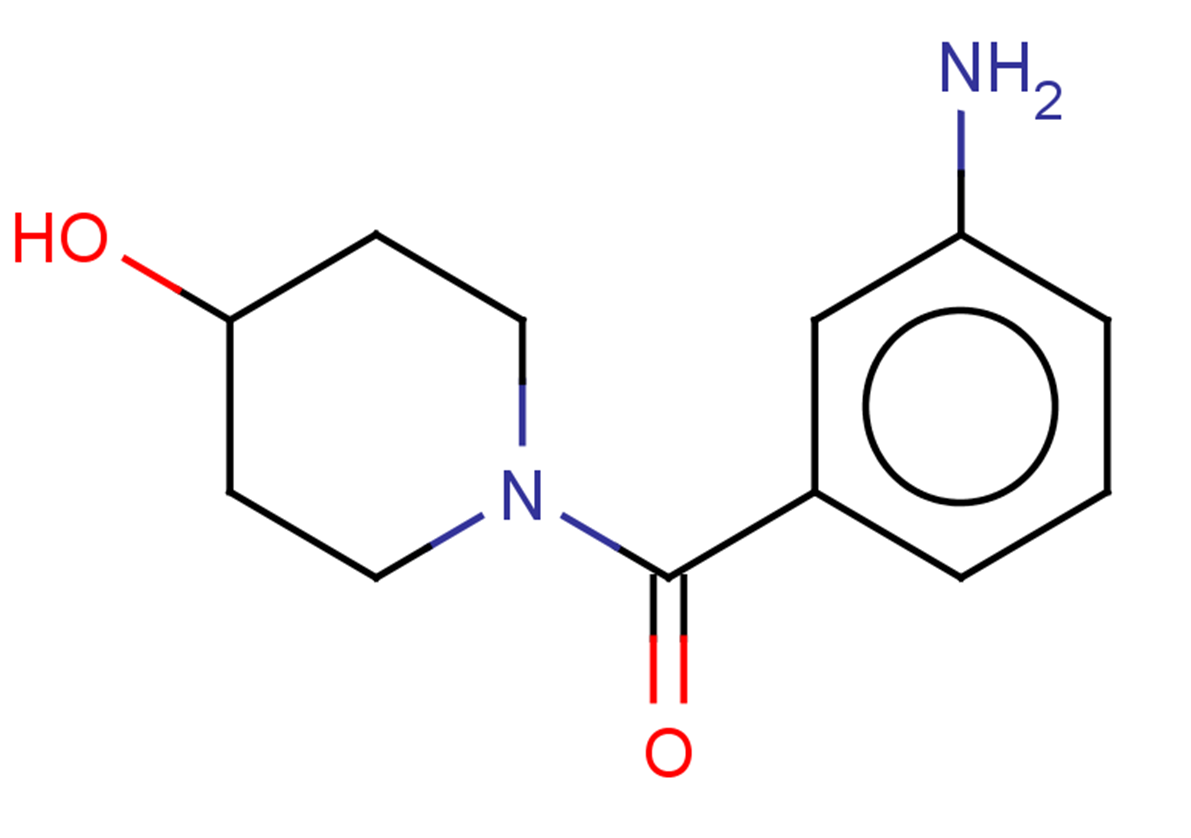 1-(3-aminobenzoyl)piperidin-4-ol