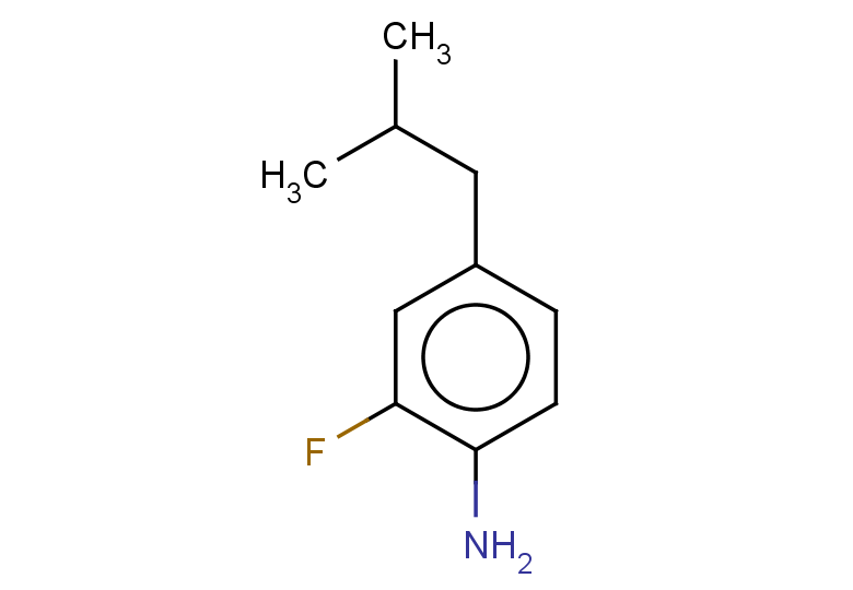 2-fluoro-4-(2-methylpropyl)aniline