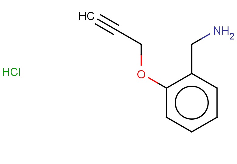[2-(prop-2-yn-1-yloxy)phenyl]methanamine hydrochloride