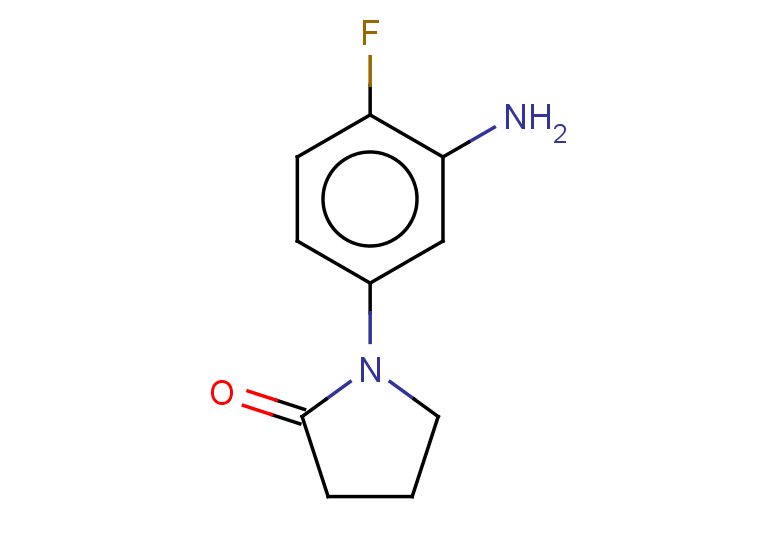 1-(3-amino-4-fluorophenyl)pyrrolidin-2-one