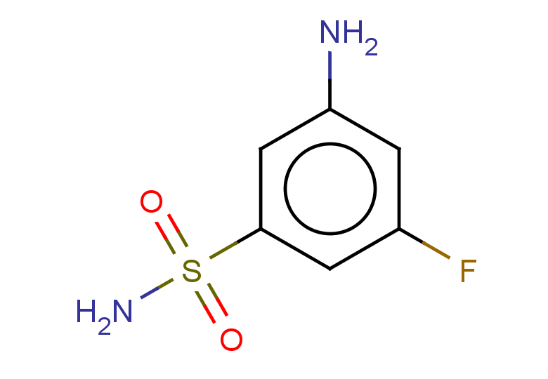 3-amino-5-fluorobenzene-1-sulfonamide