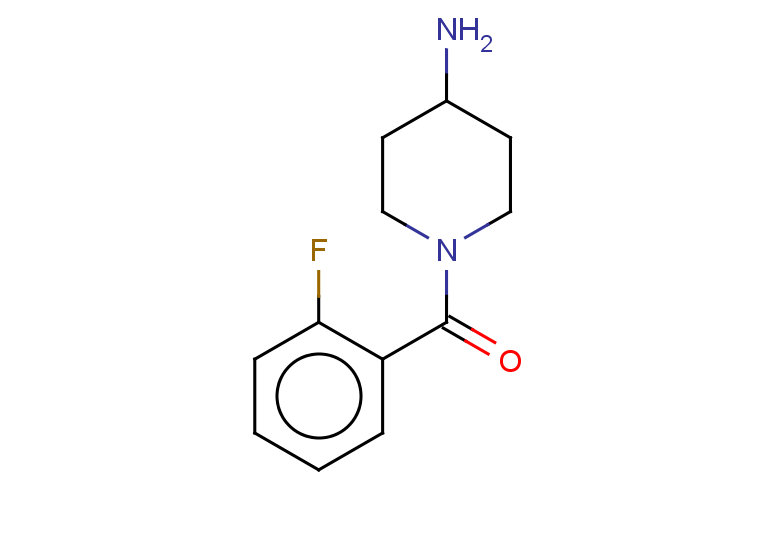 1-(2-fluorobenzoyl)piperidin-4-amine