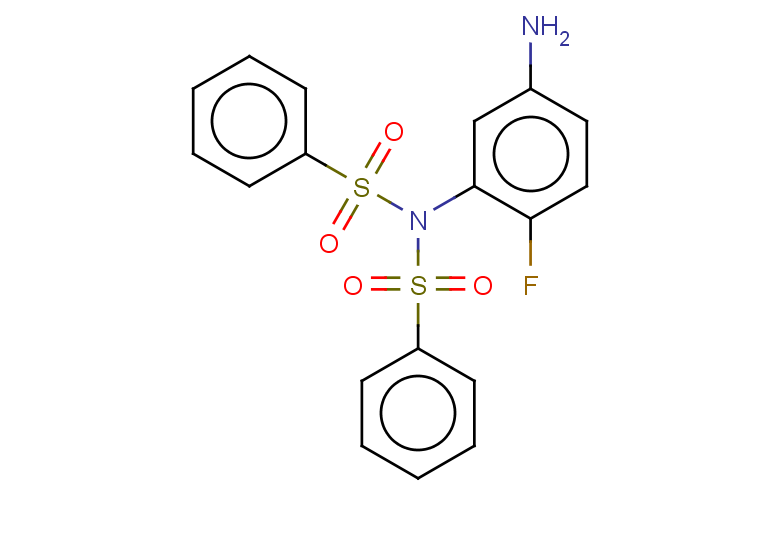 N-(5-amino-2-fluorophenyl)-N-(benzenesulfonyl)benzenesulfonamide