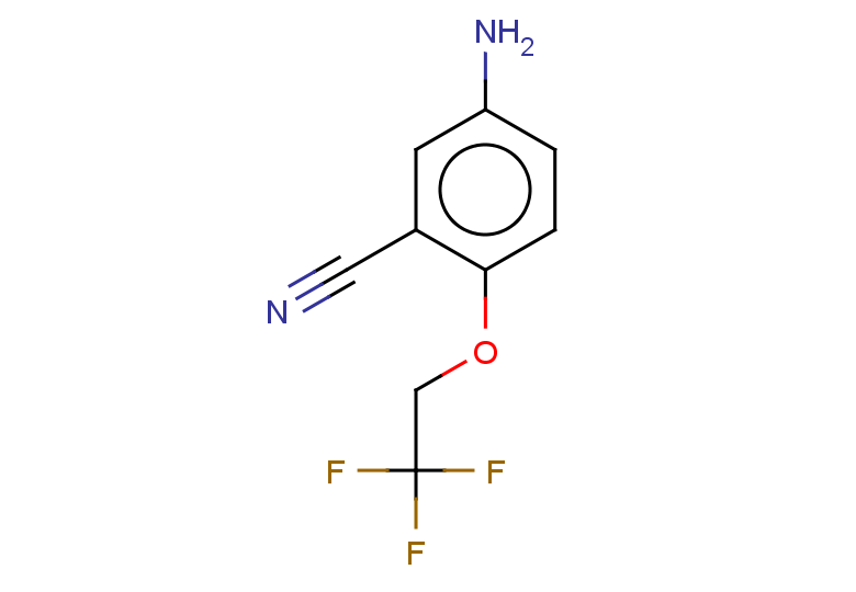 5-amino-2-(2,2,2-trifluoroethoxy)benzonitrile