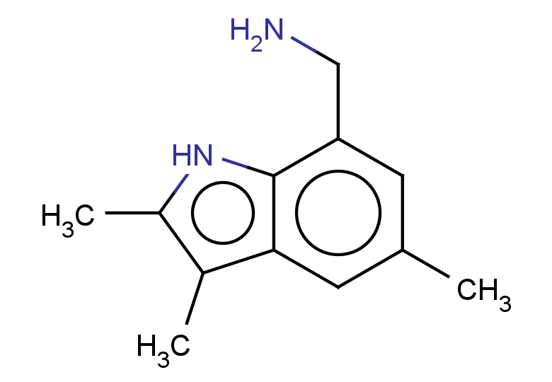 1-(2,3,5-trimethyl-1H-indol-7-yl)methanamine
