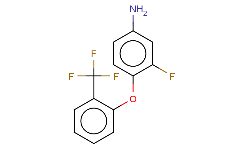 3-fluoro-4-[2-(trifluoromethyl)phenoxy]aniline