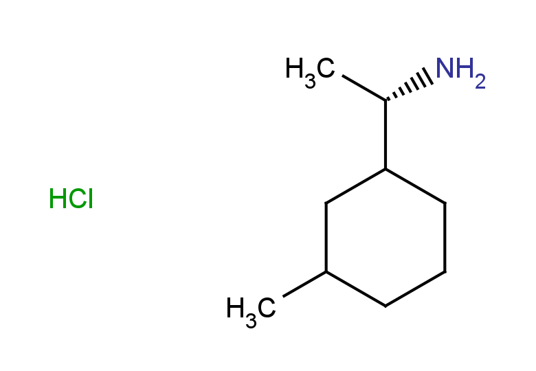 (1S)-1-(3-methylcyclohexyl)ethan-1-amine hydrochloride