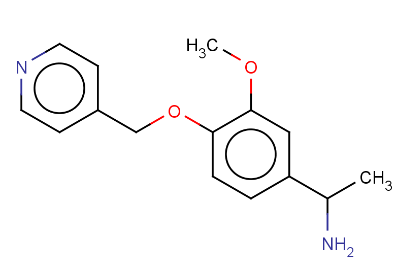 1-[3-methoxy-4-(pyridin-4-ylmethoxy)phenyl]ethan-1-amine
