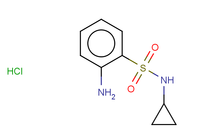 2-amino-N-cyclopropylbenzene-1-sulfonamide hydrochloride