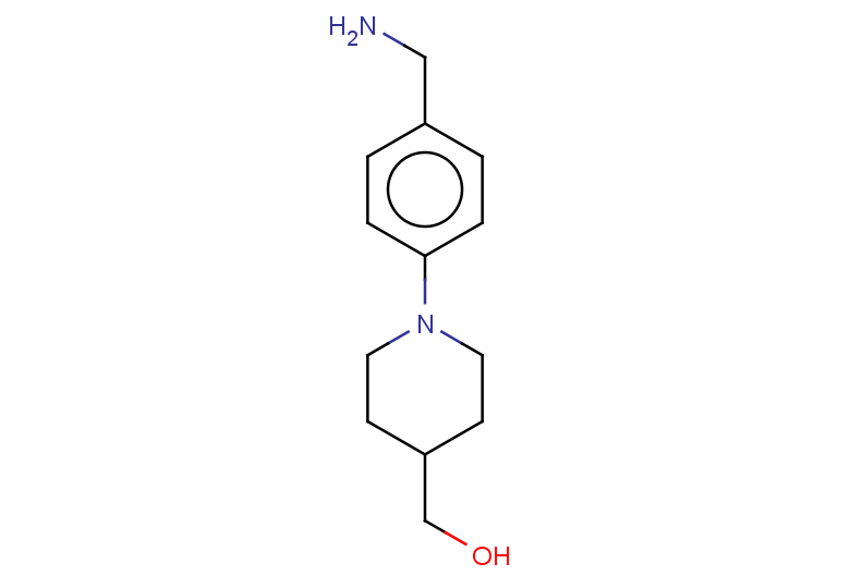 {1-[4-(aminomethyl)phenyl]piperidin-4-yl}methanol