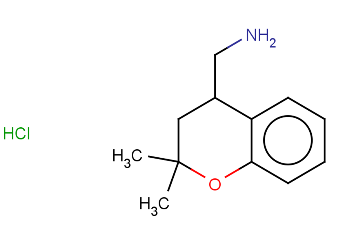 (2,2-dimethyl-3,4-dihydro-2H-1-benzopyran-4-yl)methanamine hydrochloride