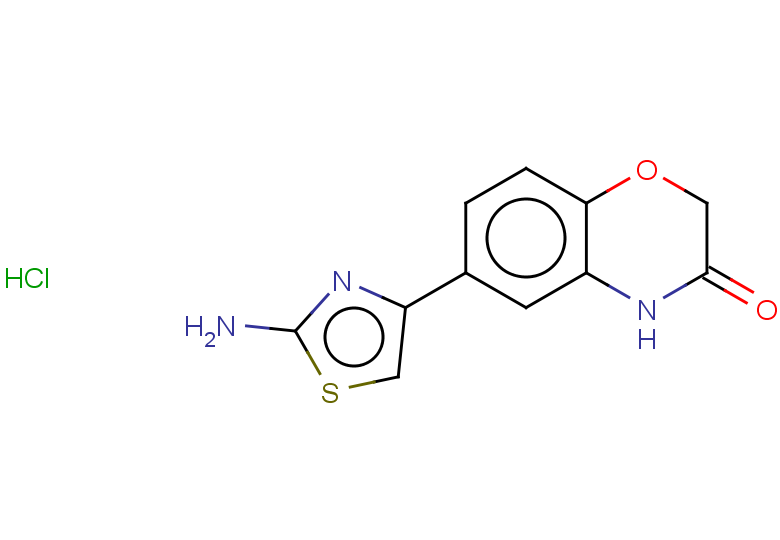 6-(2-amino-1,3-thiazol-4-yl)-3,4-dihydro-2H-1,4-benzoxazin-3-one hydrochloride