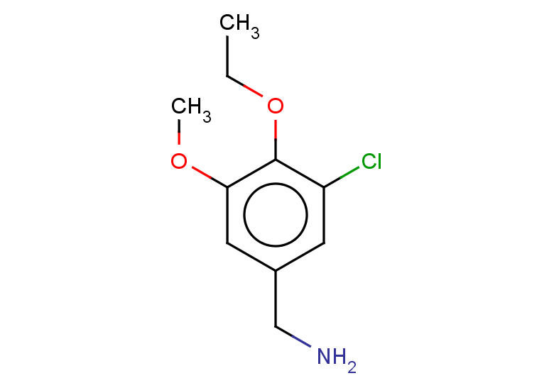 (3-chloro-4-ethoxy-5-methoxyphenyl)methanamine