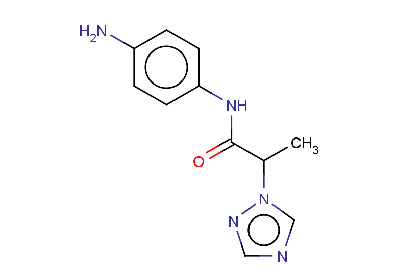 N-(4-aminophenyl)-2-(1H-1,2,4-triazol-1-yl)propanamide
