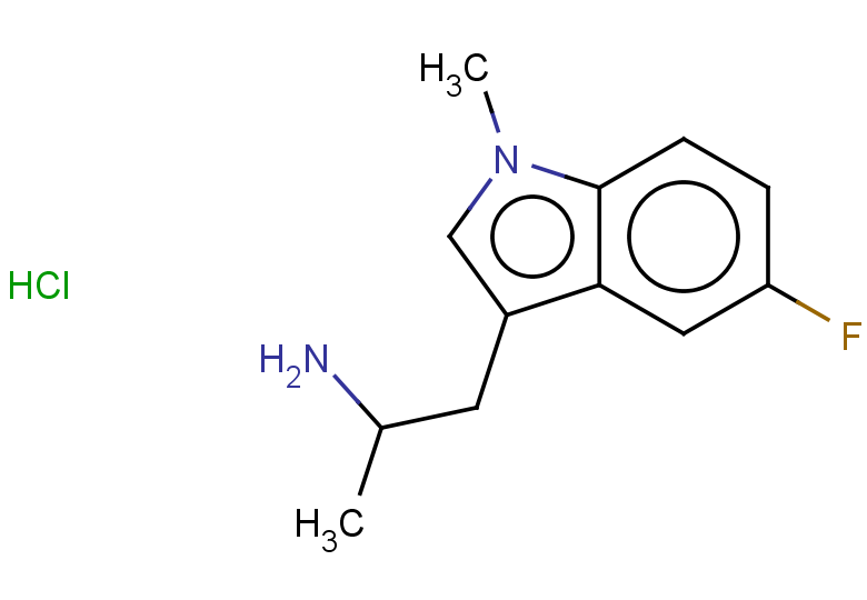 1-(5-fluoro-1-methyl-1H-indol-3-yl)propan-2-amine hydrochloride