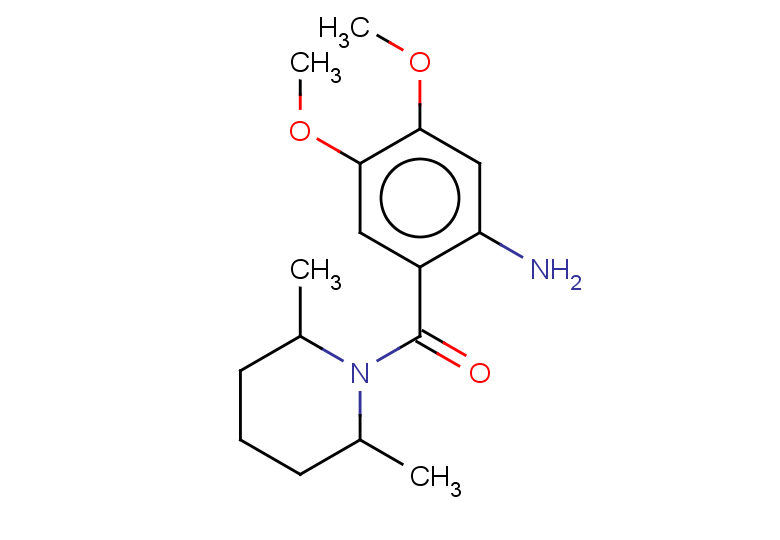 2-(2,6-dimethylpiperidine-1-carbonyl)-4,5-dimethoxyaniline