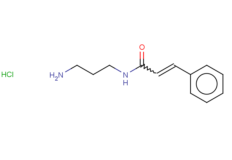 N-(3-aminopropyl)-3-phenylprop-2-enamide hydrochloride