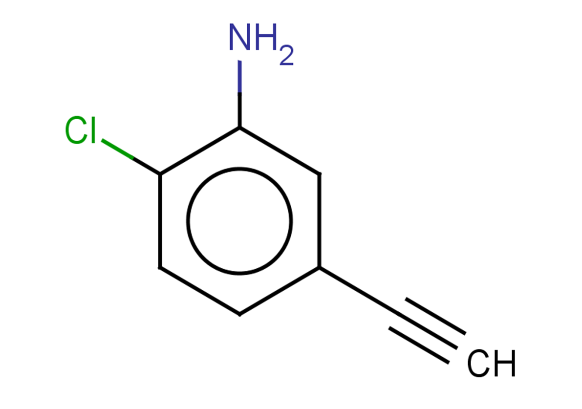 2-chloro-5-ethynylaniline