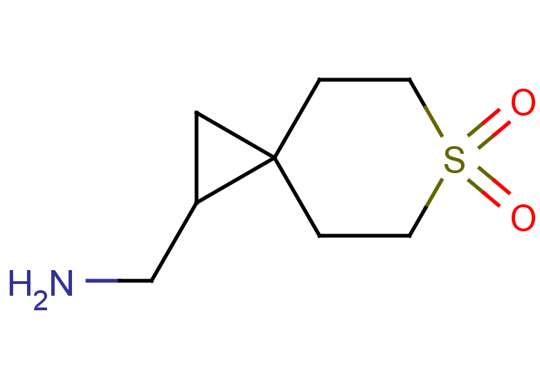 1-(aminomethyl)-6lambda6-thiaspiro[2.5]octane-6,6-dione
