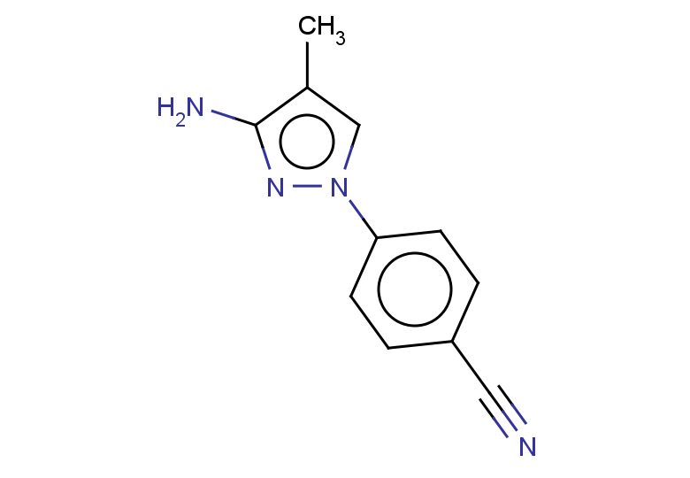 4-(3-amino-4-methyl-1H-pyrazol-1-yl)benzonitrile