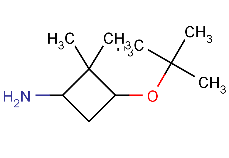 3-(tert-butoxy)-2,2-dimethylcyclobutan-1-amine, Mixture of diastereomers