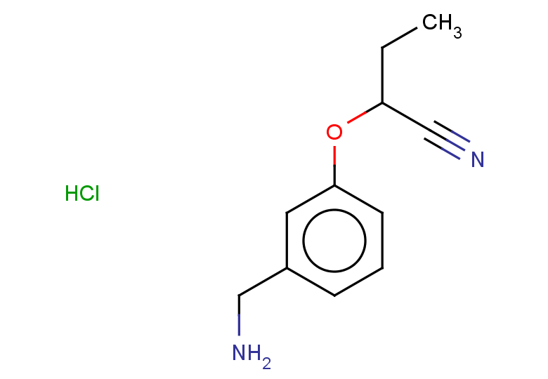 2-[3-(aminomethyl)phenoxy]butanenitrile hydrochloride