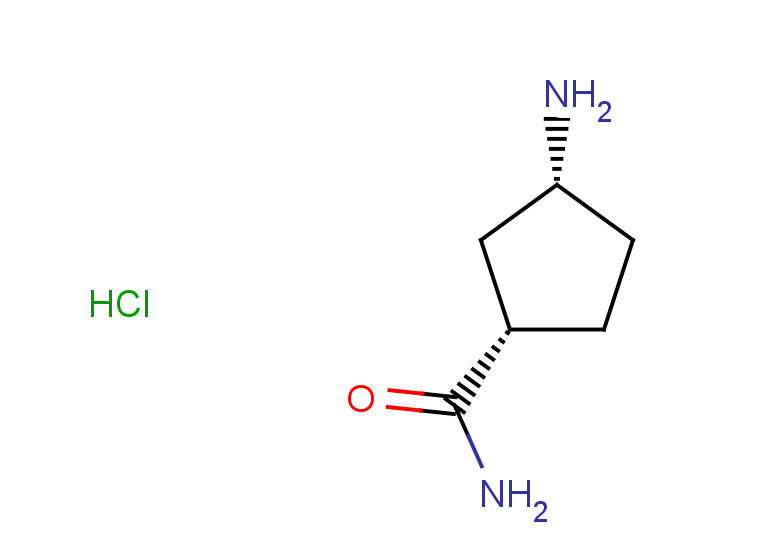 rac-(1R,3S)-3-aminocyclopentane-1-carboxamide hydrochloride