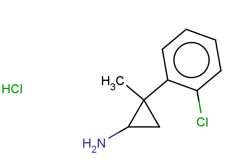 2-(2-chlorophenyl)-2-methylcyclopropan-1-amine hydrochloride