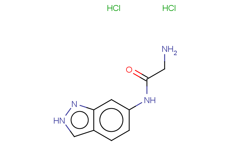 2-amino-N-(2H-indazol-6-yl)acetamide dihydrochloride