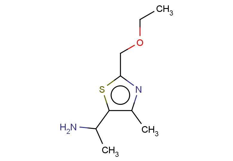 1-[2-(ethoxymethyl)-4-methyl-1,3-thiazol-5-yl]ethan-1-amine