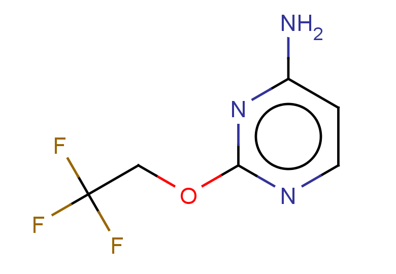 2-(2,2,2-trifluoroethoxy)pyrimidin-4-amine