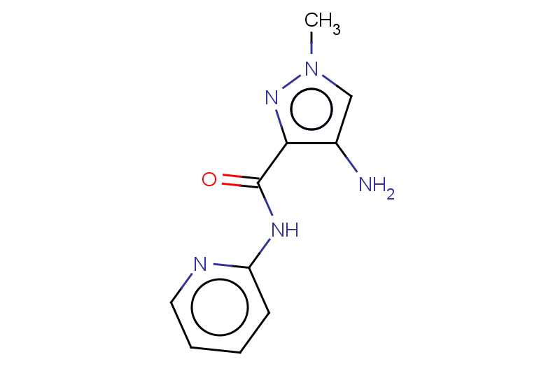 4-amino-1-methyl-N-(pyridin-2-yl)-1H-pyrazole-3-carboxamide