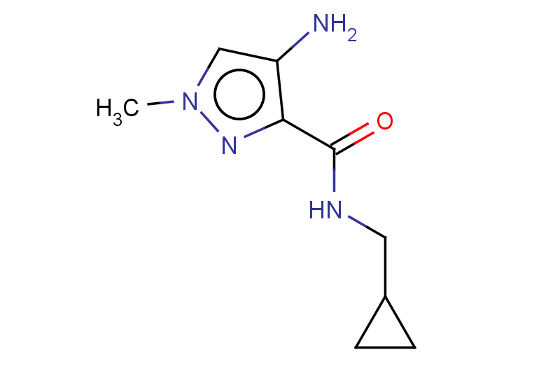4-amino-N-(cyclopropylmethyl)-1-methyl-1H-pyrazole-3-carboxamide