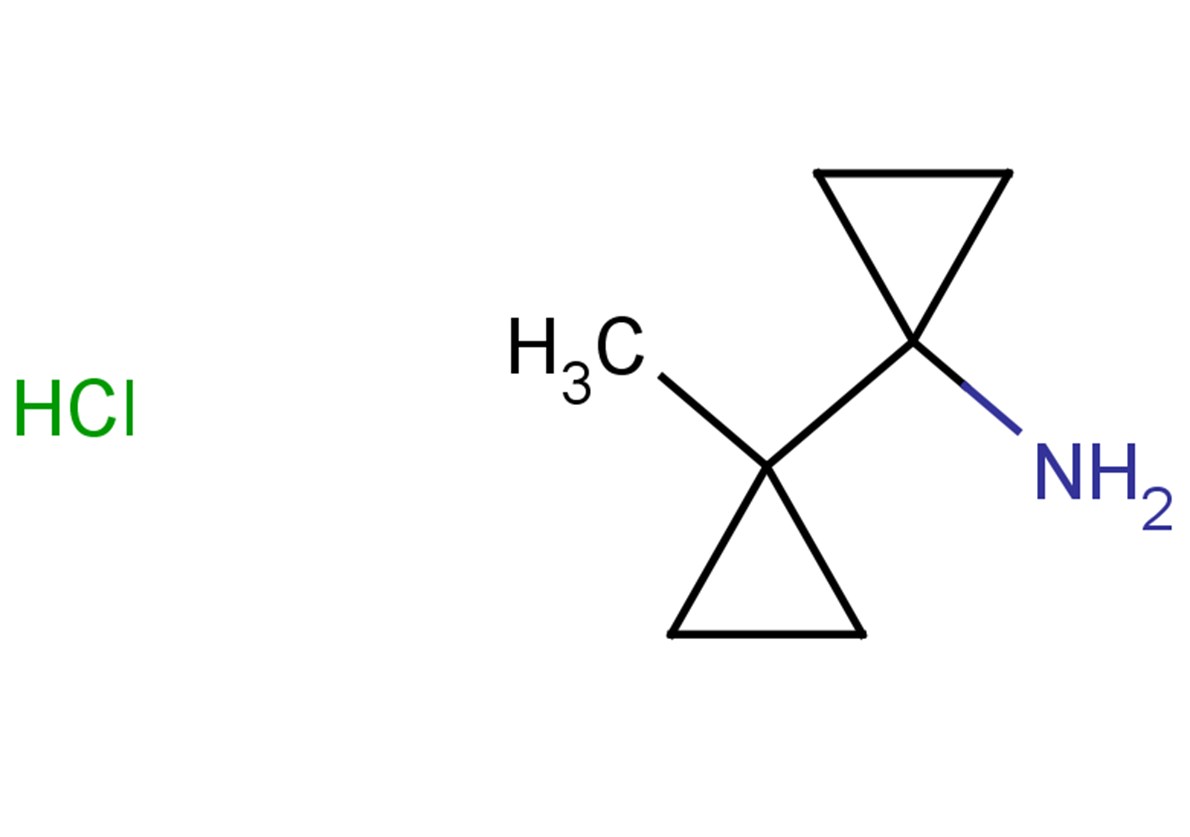 1-(1-methylcyclopropyl)cyclopropan-1-amine hydrochloride