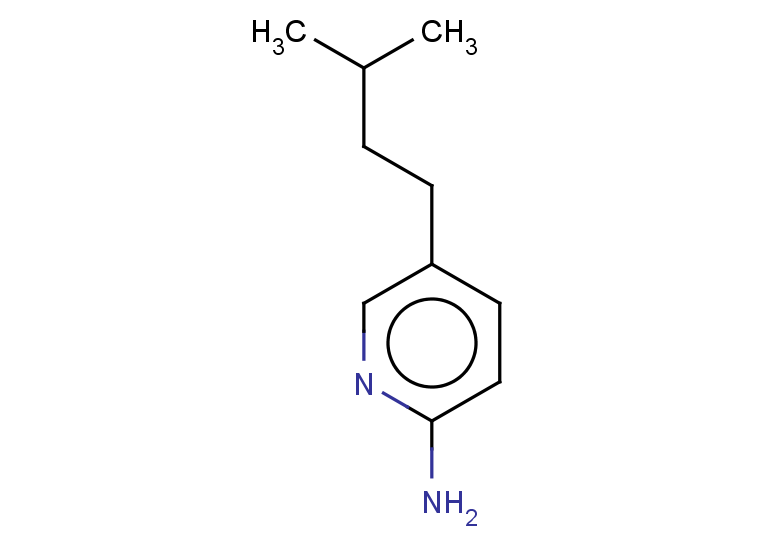 5-(3-methylbutyl)pyridin-2-amine