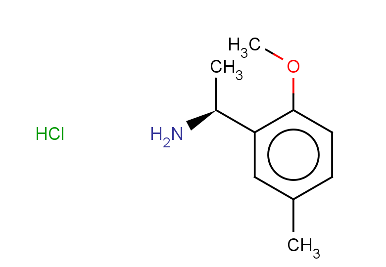 (1S)-1-(2-methoxy-5-methylphenyl)ethan-1-amine hydrochloride