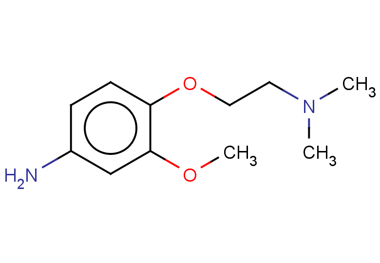 4-[2-(dimethylamino)ethoxy]-3-methoxyaniline