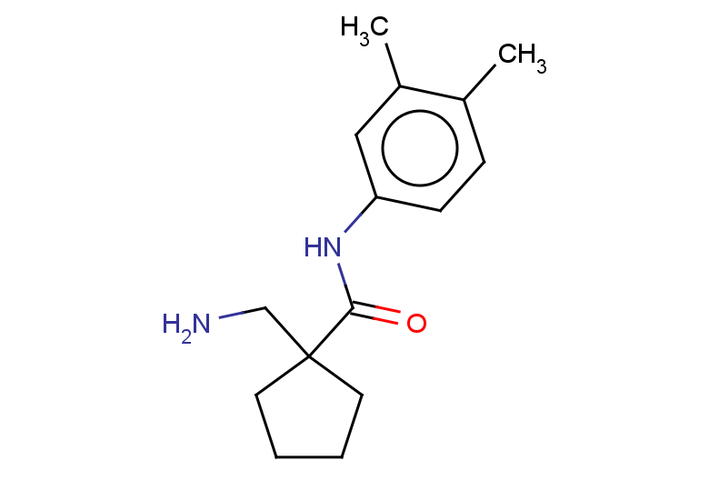 1-(aminomethyl)-N-(3,4-dimethylphenyl)cyclopentane-1-carboxamide