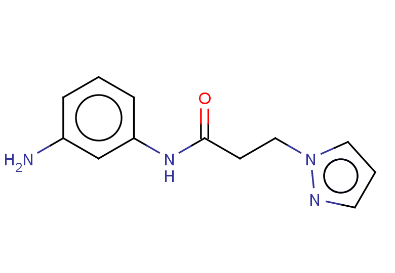 N-(3-aminophenyl)-3-(1H-pyrazol-1-yl)propanamide