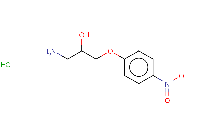 1-amino-3-(4-nitrophenoxy)propan-2-ol hydrochloride