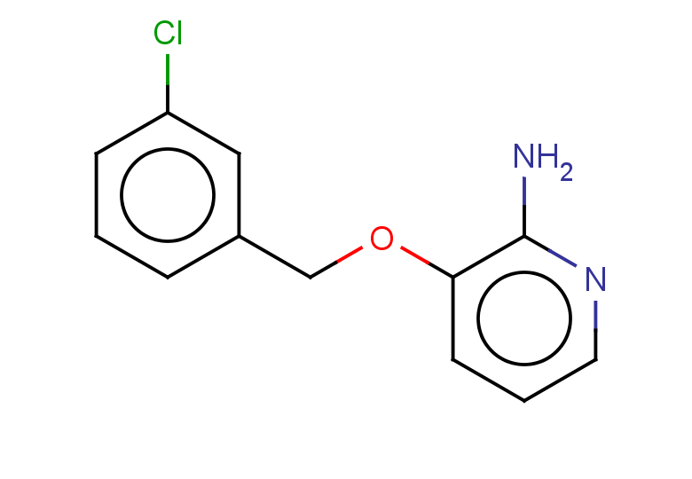 3-[(3-chlorophenyl)methoxy]pyridin-2-amine
