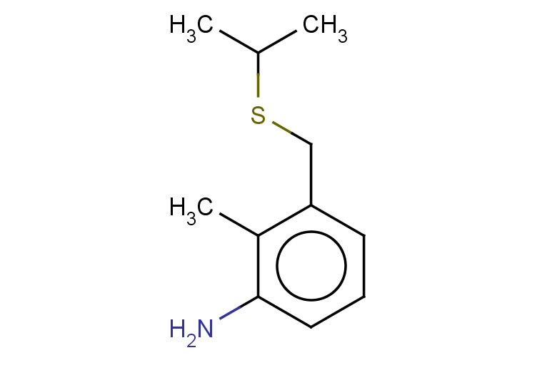 2-methyl-3-[(propan-2-ylsulfanyl)methyl]aniline